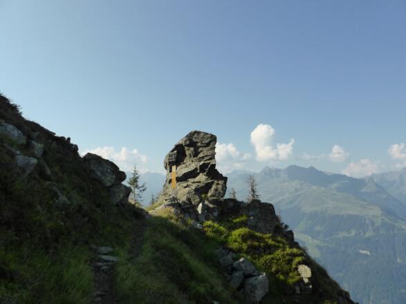 Wormser Törl, Eingang ins Europaschutzgebiet Verwall