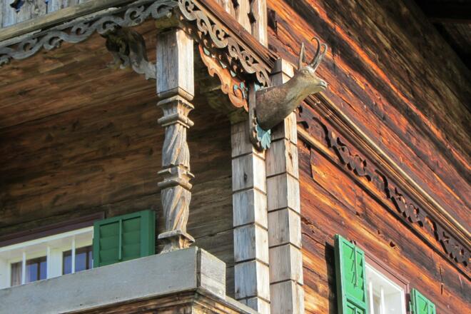 Interessantes Detail an einem Bauerhof oberhalb Ebbs