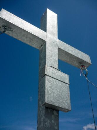 Gipfelkreuz des Vorderen Wilden Turms
