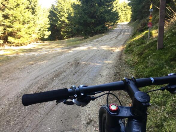Aumühlweg Richtung St. Georgen