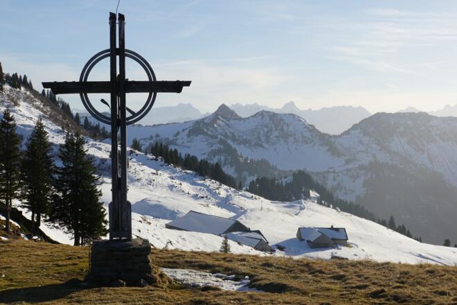 Blick zur Portlaalpe