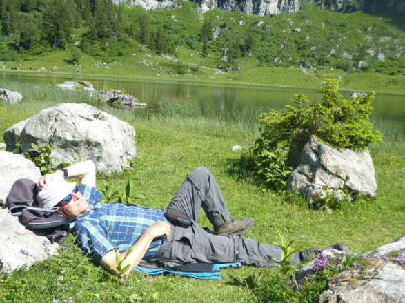 Der Autor am Körbersee