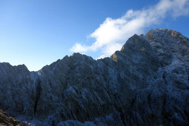 Ostgrat zum Gr. Pyhrgas vom Kleinen gesehen!
