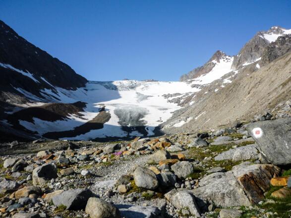 Alpeiner Ferner ist in Sichtweite