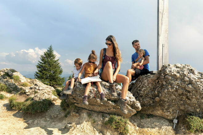 Auf dem Gipfel des Hochhäderich