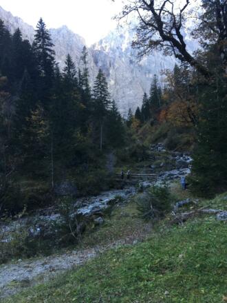 Wanderweg Enger Grund, Ende für Rollstuhlfahrer