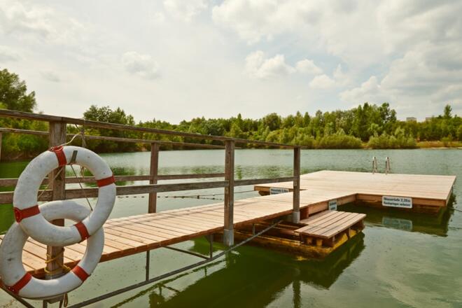 Badeteich in Gottsdorf 