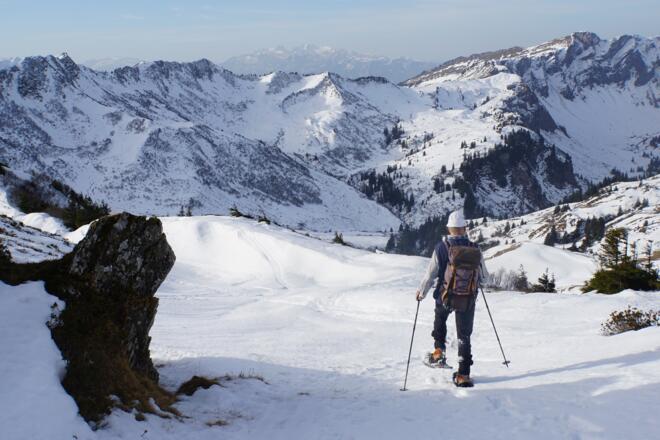 unterwegs zum Freschenhaus