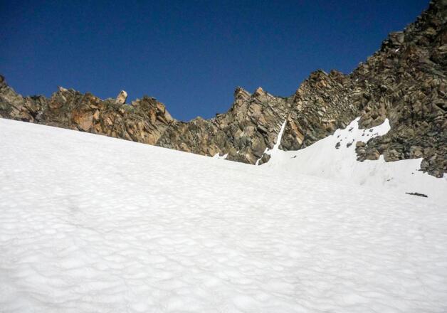 Hinauf zur Turmscharte