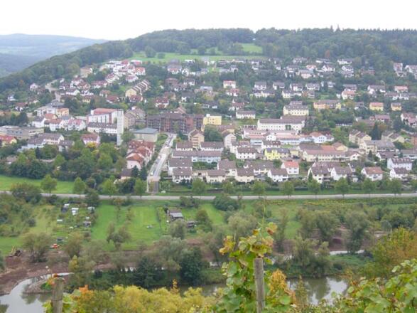 Blick vom Kaffelstein auf Hofgarten