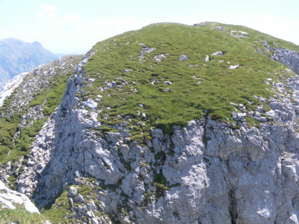 Rifflkopf-Hauptgipfel mit Felsband