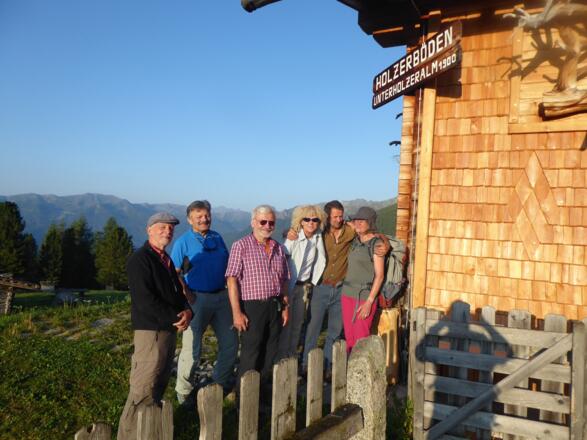 Kasseler Bergsteigergruppe vor dem Aufbruch zum Keilbachjoch