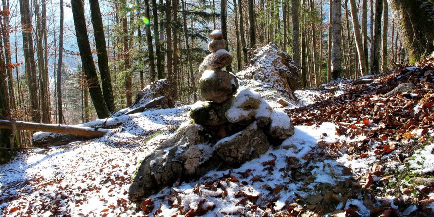 Wegweiser - Steinmandl - Fast schon Kunst