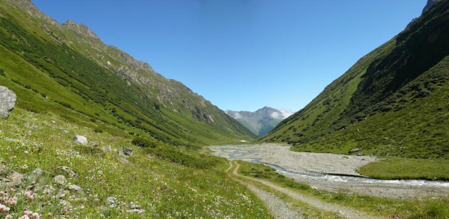 Laraintal - Blick nach Norden