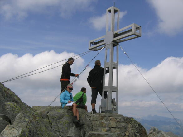 Der Gipfel der Westlichen Plattenspitze.