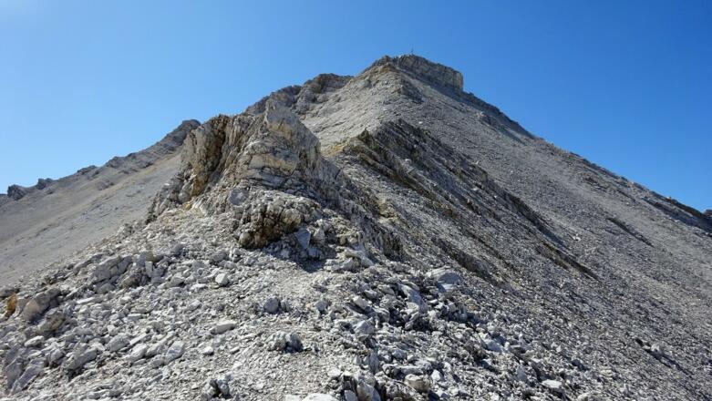 Der Nordgrat zur Gr. Seekarspitze.