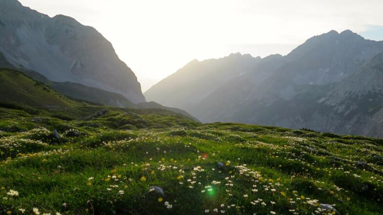 Aussicht Pfeishütte