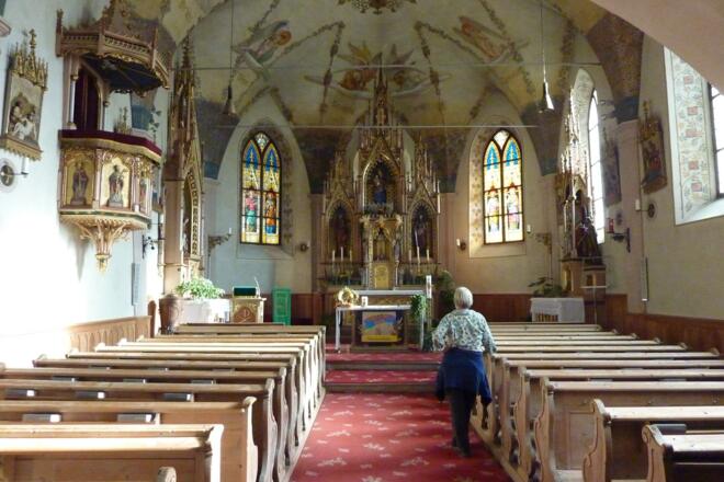 In der Kirche St. Peter