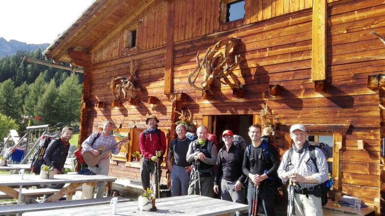 Bergsteigergruppe aus Kassel auf den Ahrntaler Schmugglerpfaden - Gruppo di alpinisti da Kassel su Sentieri contrabbandieri della Valle Aurina