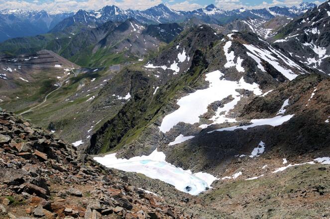 Abstieg zum Tieftalsee über Normalweg