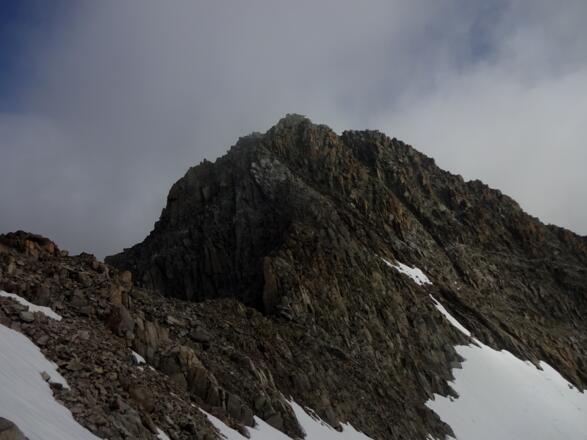 Abstieg über den Südgrat