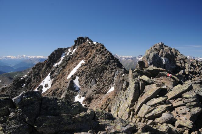 Gipfel des Hexenkopfs vom Ostgrat