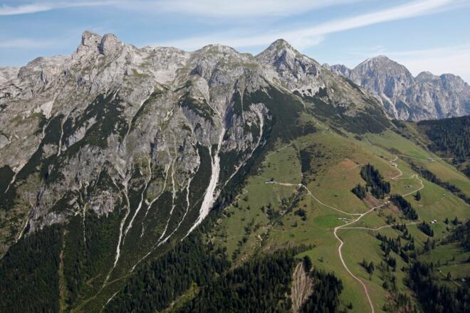 Blick zurück auf die Bischofsmütze