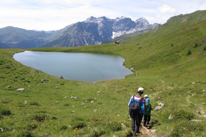 Unser Tourenziel der Lichtsee.