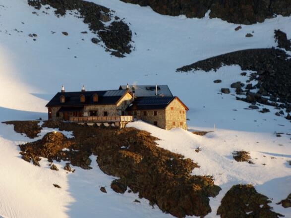 Kaunergrathütte im Winter