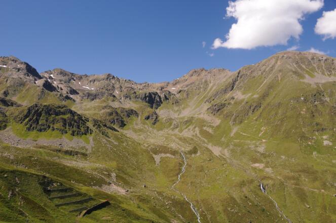 Blick von den Böderköpfen Richtung Furglersee