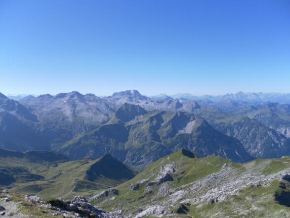 Ausblick von der Hochkünzelspitze