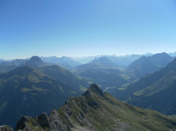 Ausblick von der Hochkünzelspitze