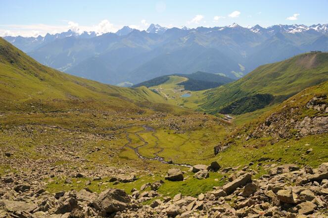 Blick zurück ins Laustal