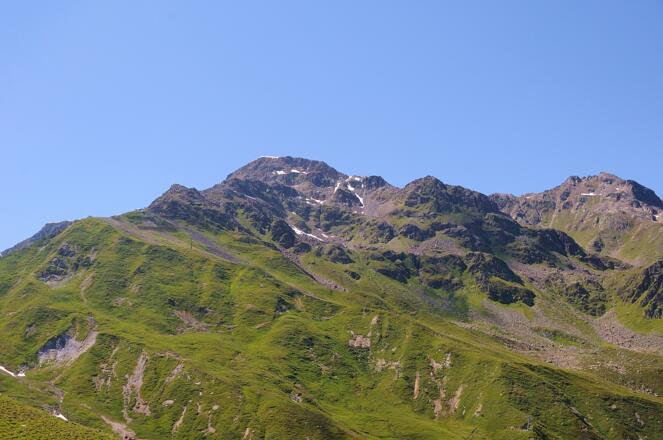 Blick von den Böderköpfen zurück zum Furgler