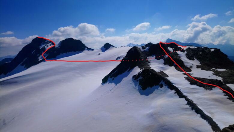 Von den Fineilköpfen zur Fineilspitze