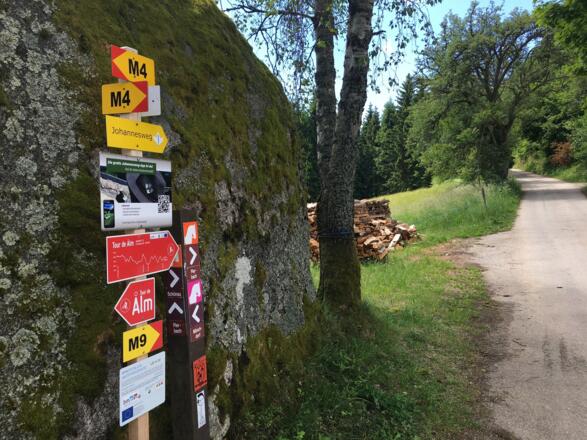 Ruttenstein Richtung Pierbach