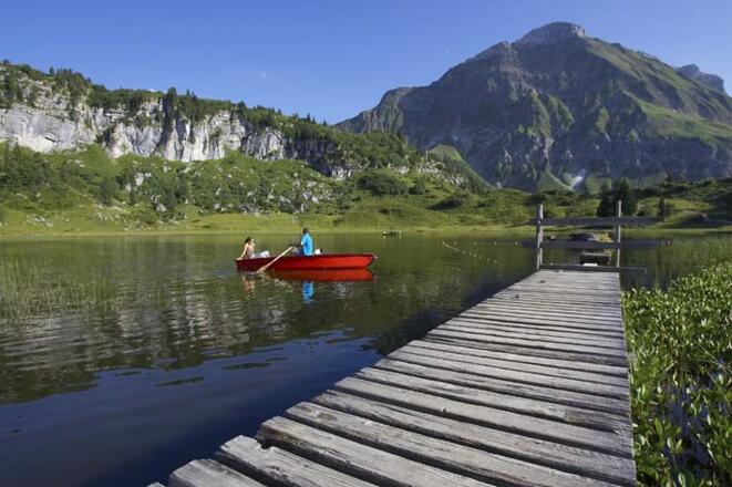 Bootfahren auf dem Körbersee