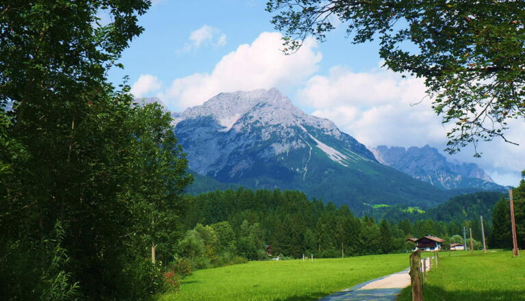 Kaiserblick nach der Erlachbrücke 646m