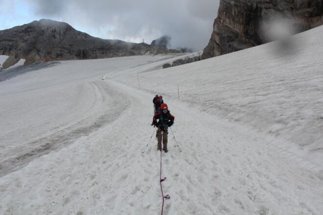 Blick zurück Richtung Gjaidstein