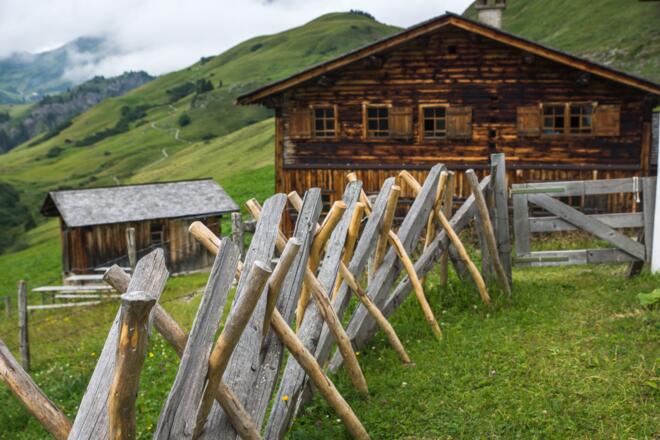 Walserhaus in Bürstegg