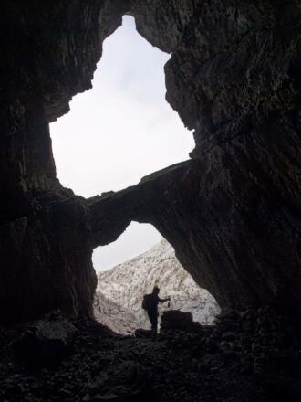 Karsthöhlen in der Grießkarscharte