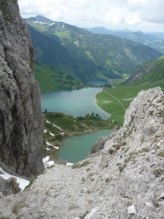 Drei Seen Blick - Lache, Traualpsee, Vilsalpsee