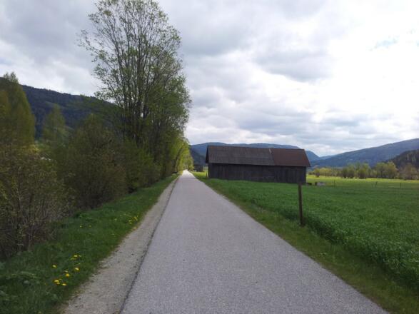Der Mur entlang bis nach Oberbayersdorf