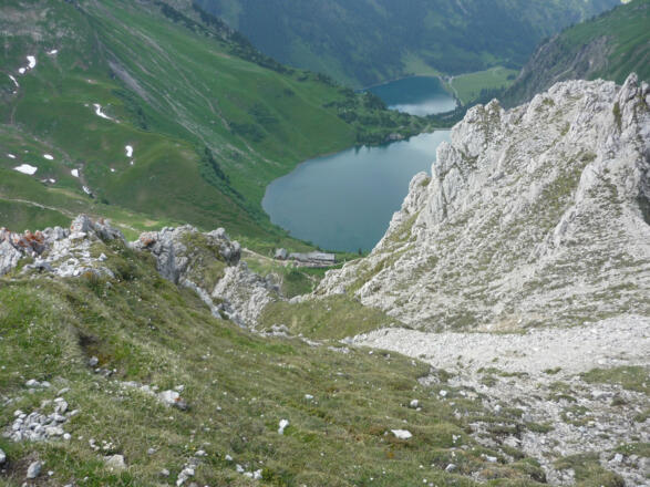 Landsberger Hütte und die Seen