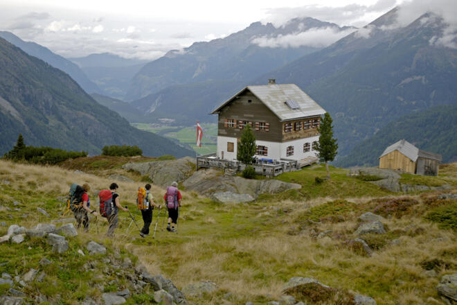 Hahlkogelhaus, vorerst unbewirtschaftet