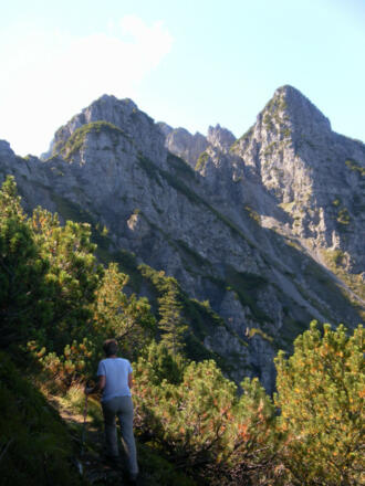 am Nordkamm zu den Hohen Köpfen