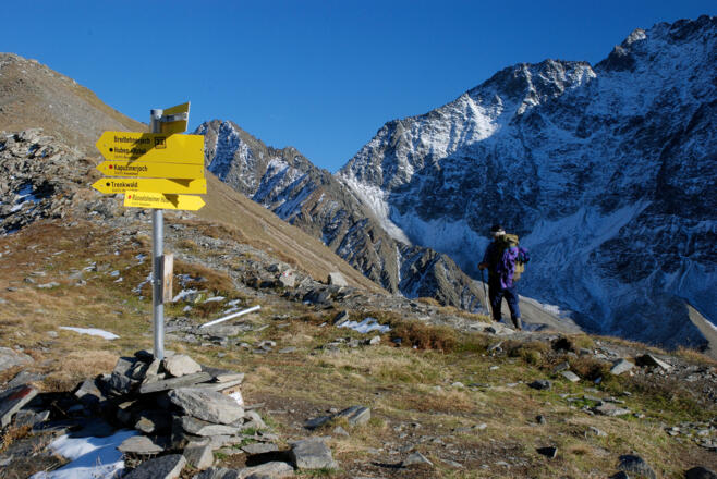 Blick von Gahwinden zum Weißmaurachjoch