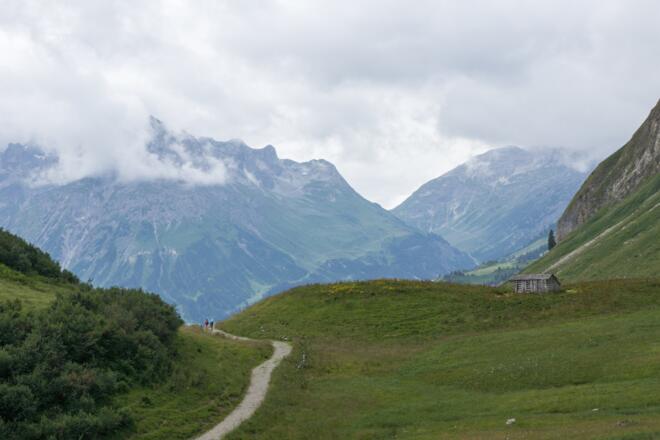 Übergang auf Bürstegg