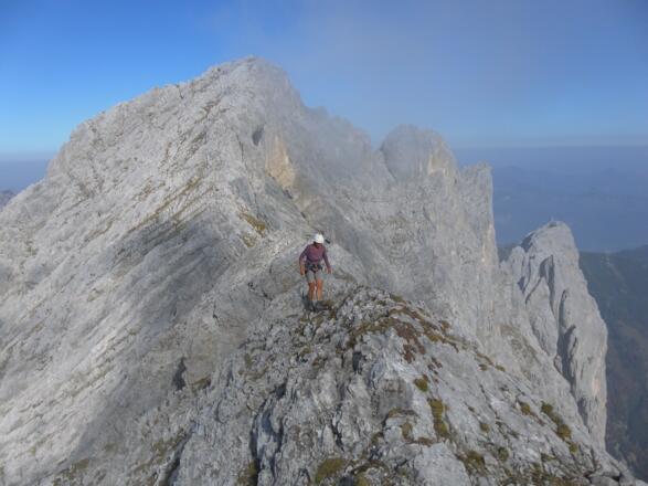 Hintere Karlspitze vom Grat
