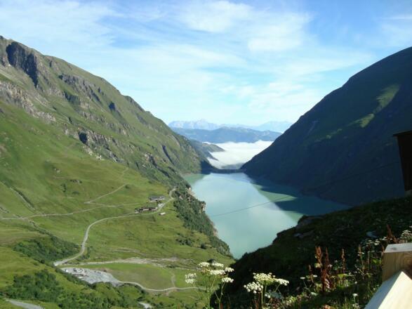 Blick auf den Wasserfallboden